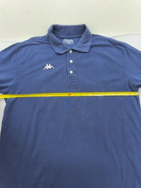 Kappa Men's XXXL Navy Polo Shirt 100% Cotton Embroidered