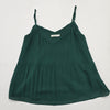 Stradivarius Women Green Tank Top size S product image 1