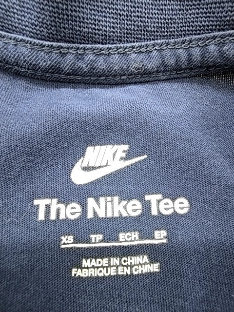 Nike Navy XS Short Sleeve Crewneck Tee Unisex Adult