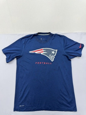 Nike Men's M Navy NFL Dri-FIT Short Sleeve Crew T-Shirt
