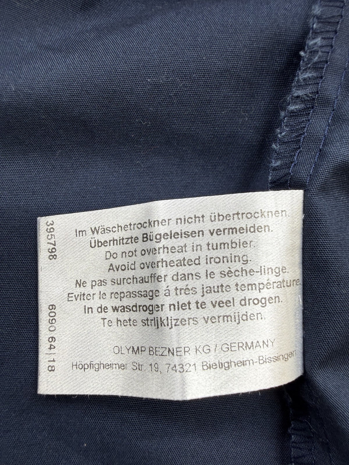 OLYMP Men Blue Shirt size 40 product image 5