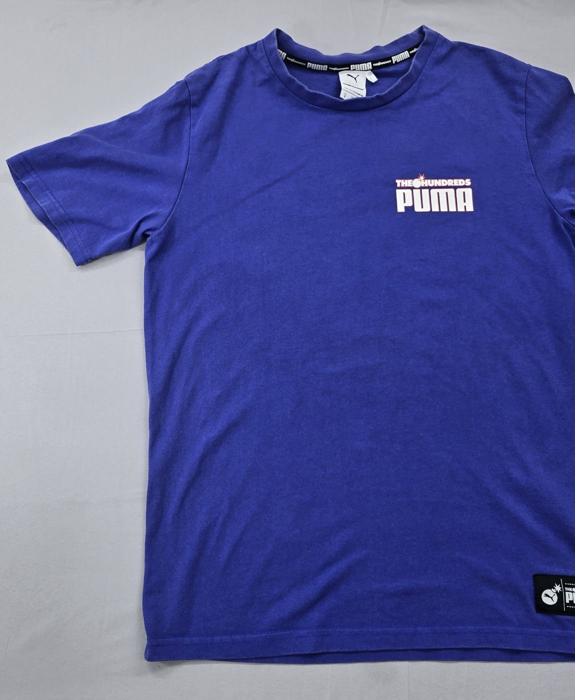 Puma Men's Navy Puma x The Hundreds T-Shirt Size S