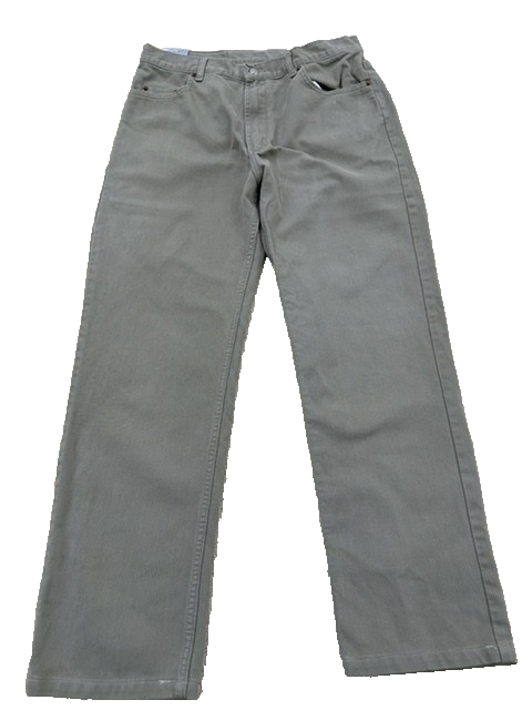 Vintage Levi's Men's Gray Jeans – Size 36x32, Straight Leg – Ref 04F8F
