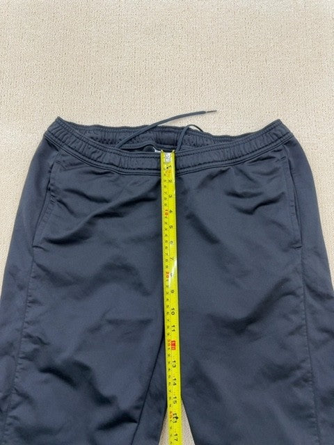 Adidas 3-Stripes Black Track Pants Wide Leg Drawcord Unisex