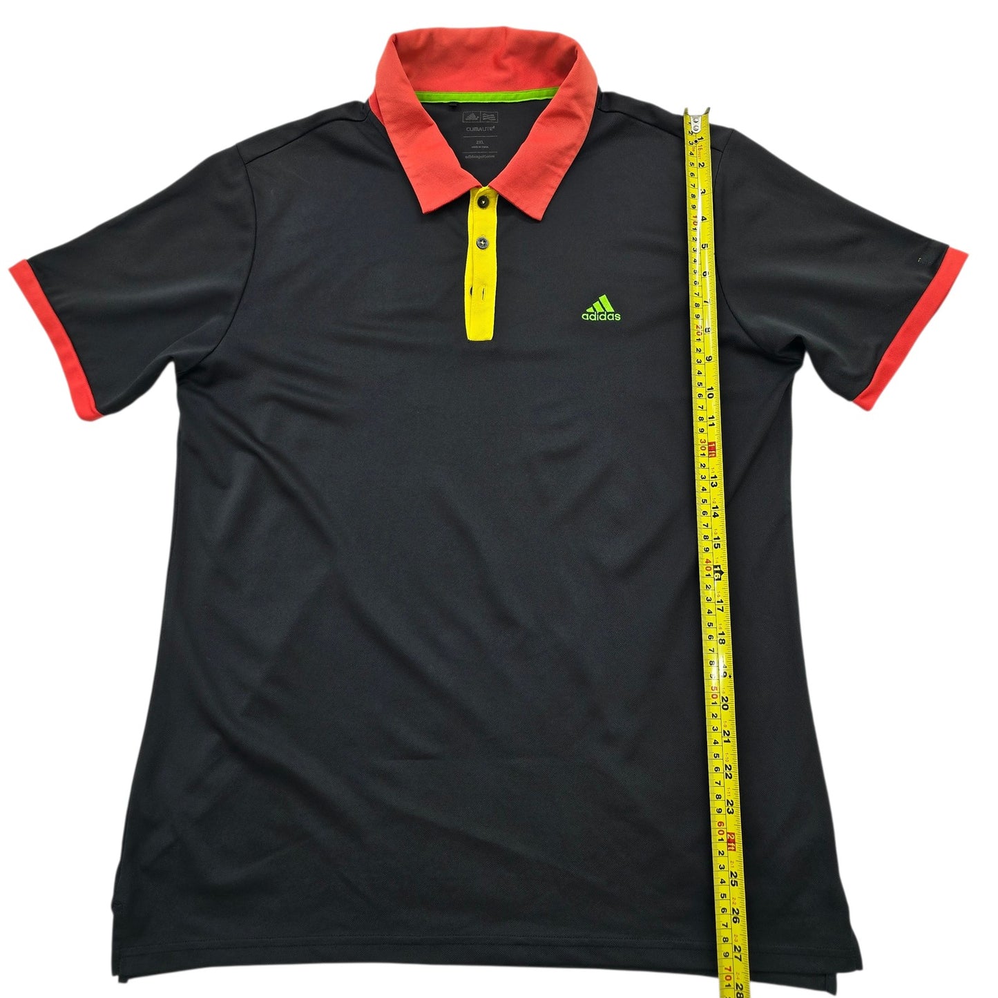 Adidas Men Black Polo Shirt size XXL product image 8