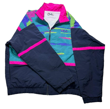 Rare Vintage Fila Ski Jersey Jacket, Oversized Silhouette - Size 3Xl