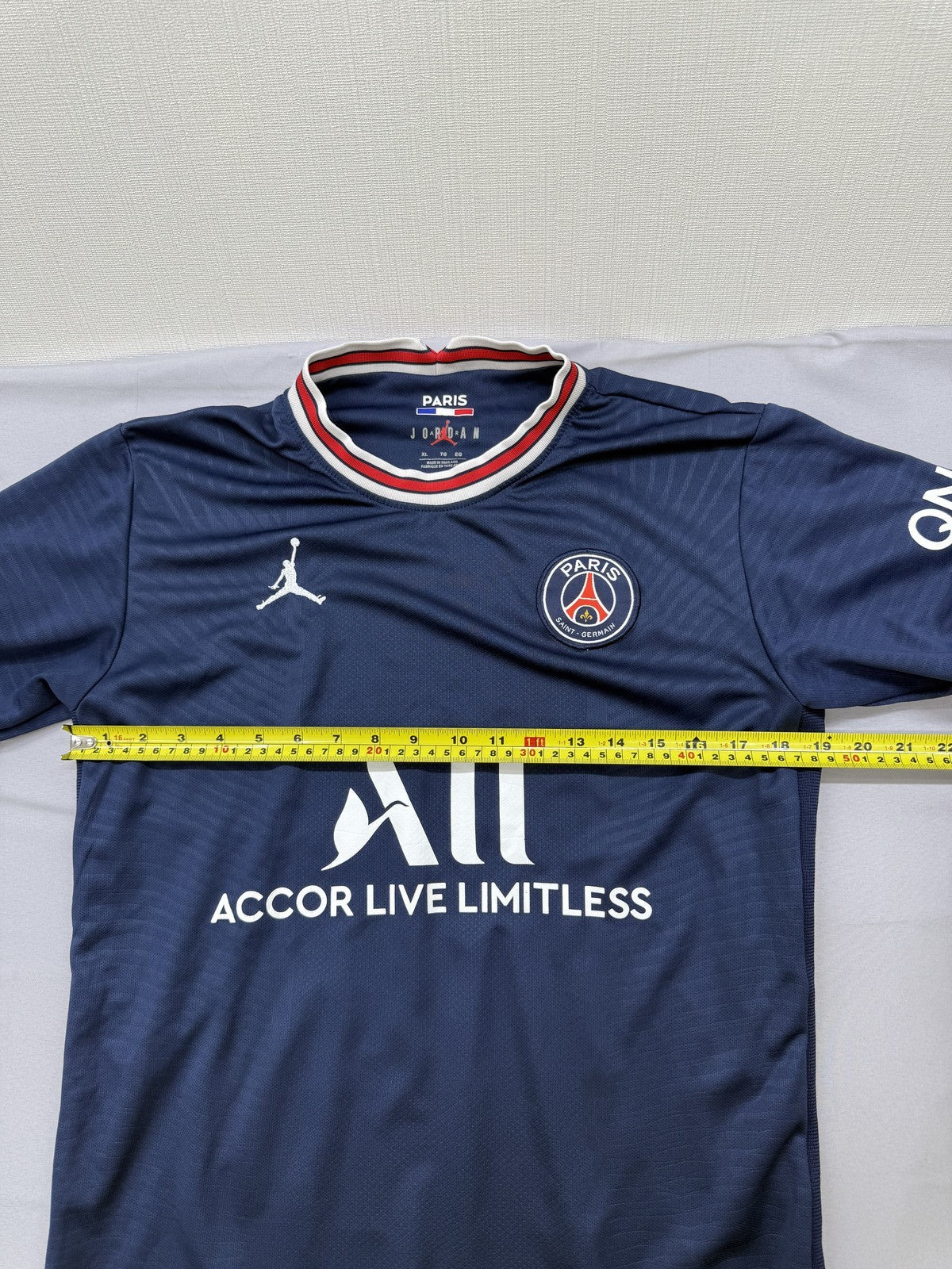 Jordan PSG Home Jersey XL Navy Dri-FIT 2020 Striped Men's