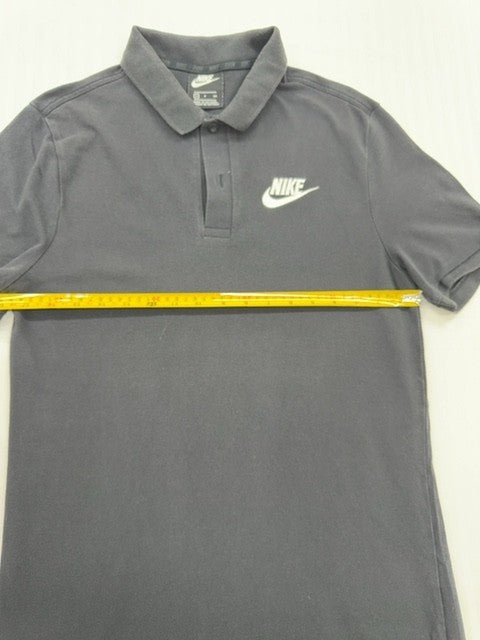 Nike Men's Grey Sportswear Polo Size S 100% Cotton