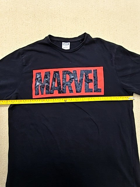 Primark Men's XL Black Avengers T-Shirt Cap Hulk Iron Thor XL