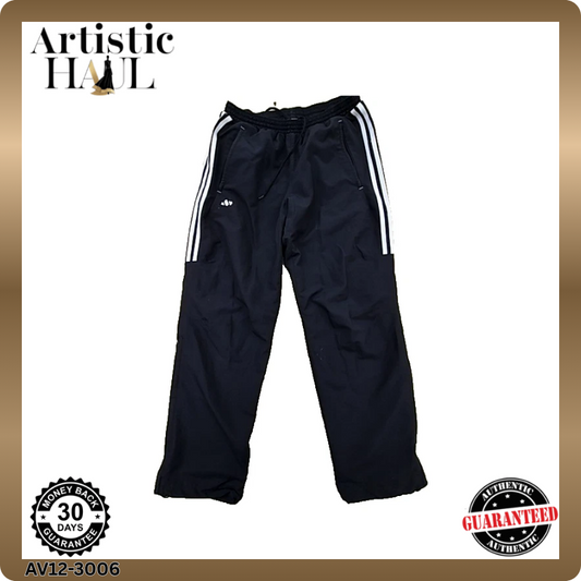 Adidas Unisex Black Track Pants – Size M