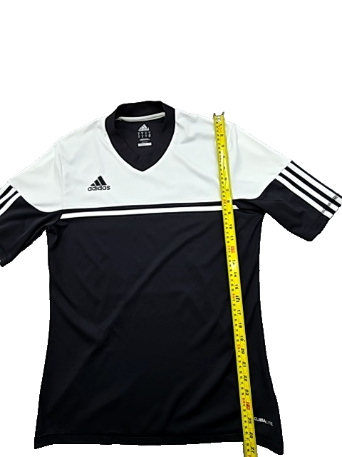 Adidas Men's Black Striped Climacool V-Neck Jersey M RB9576