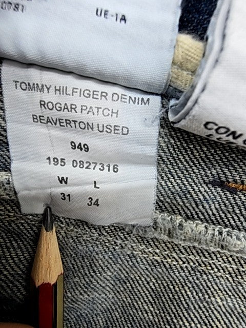 Tommy Hilfiger Men's Blue Rogar Denim Jeans Size 31 Regular