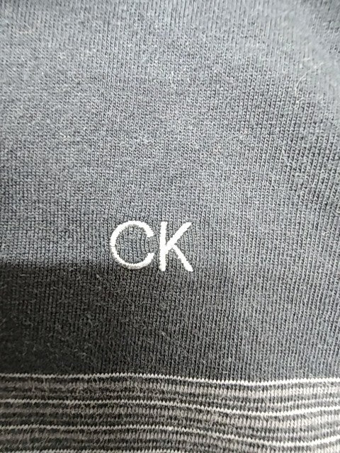Calvin Klein Men Black Polo Shirt size M product image 8