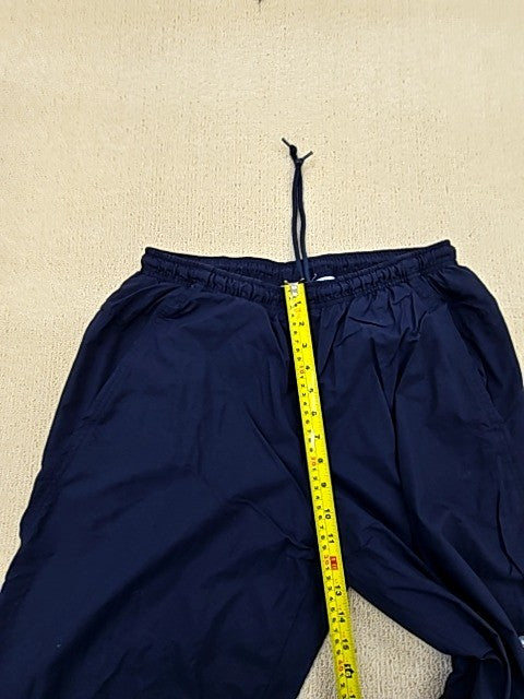 Nike Men's Navy Track Pants Size L Drawstring Solid