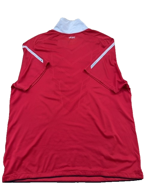 Nike Men's Red Manchester United Jersey XL Short Sleeve Polyester