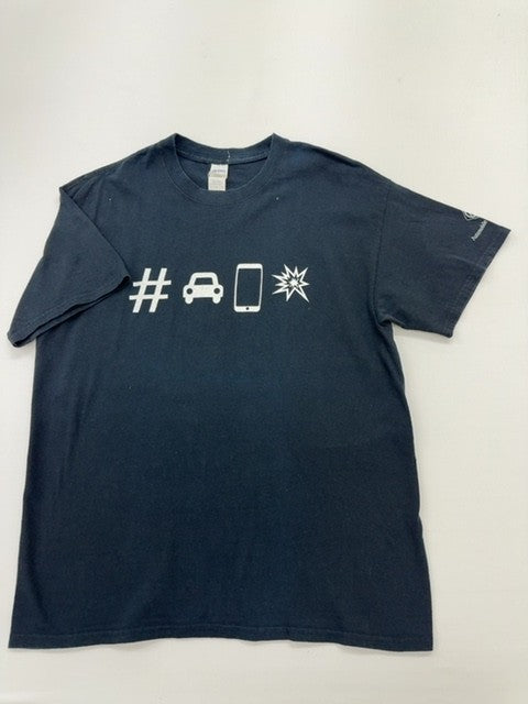 Gildan Boys Navy T-Shirt product image 1