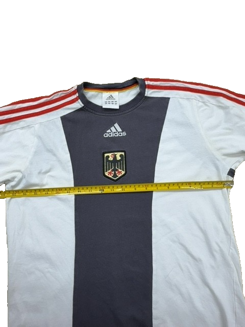 Vintage 2003/04 Adidas Germany National Team Cotton T-shirt Size S 084543