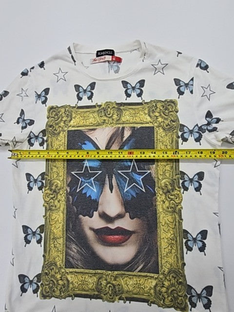 Rum Jungle Women White T-Shirt size M product image 6