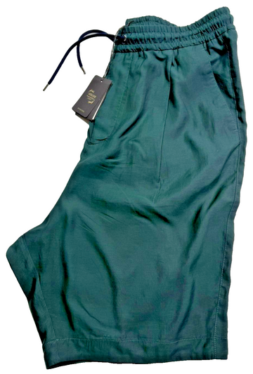 Giorgio Armani Men's Dark Green Drawstring Bermuda Shorts BNWT Size 46