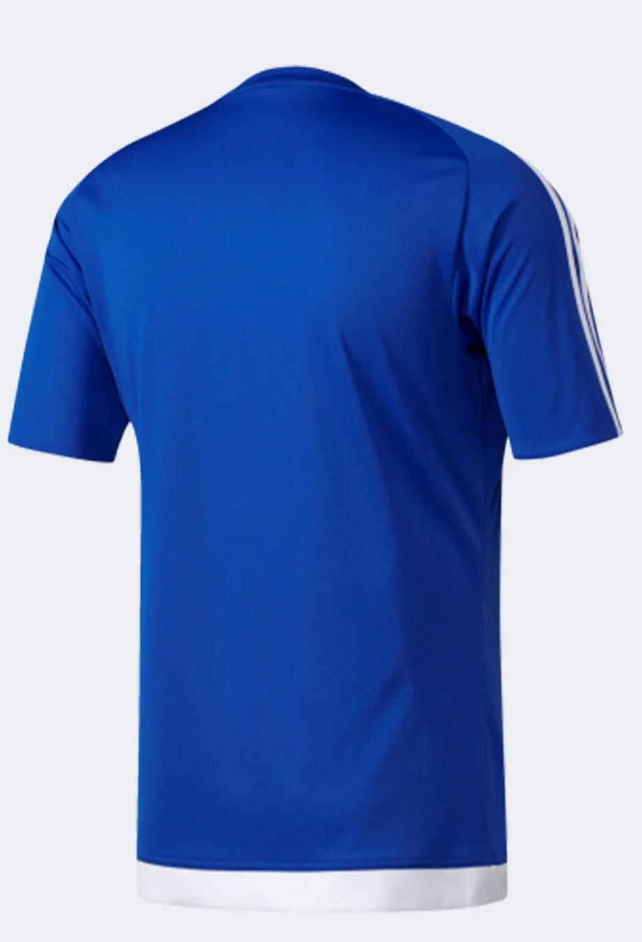 Adidas Men�S Royal Blue Climalite Training T-Shirt White 3-Stripes Size L
