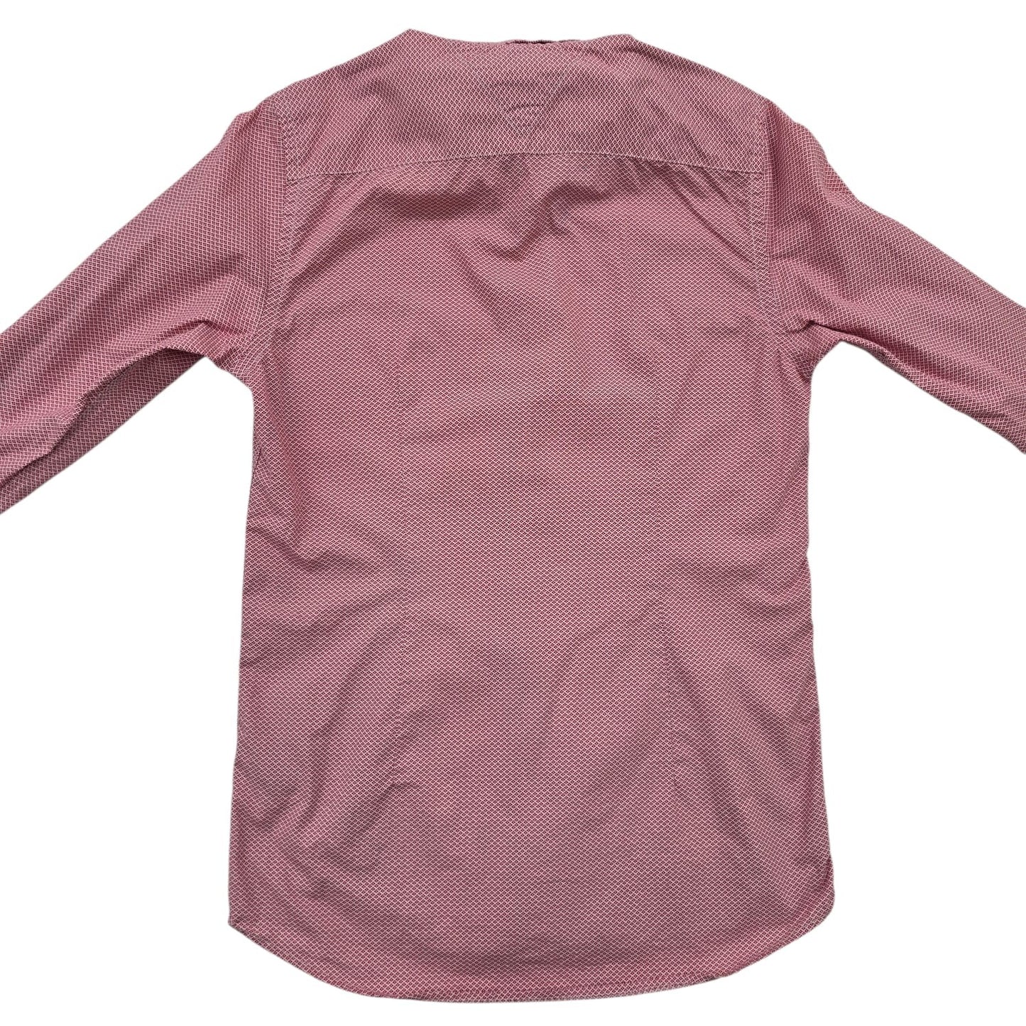 Tommy Hilfiger Men's Pink Slim Fit Long Sleeve Shirt Size S