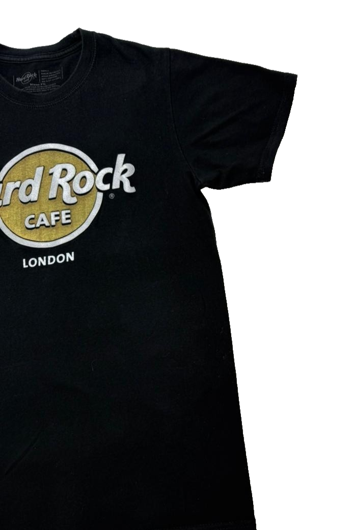 Hard Rock Cafe London black T-shirt Men's Fit SIZE S