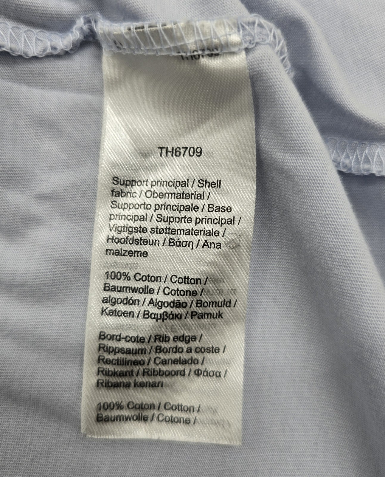 Lacoste Men's Grey Chine Crew Neck T-Shirt Size M Pima Cotton TH6709