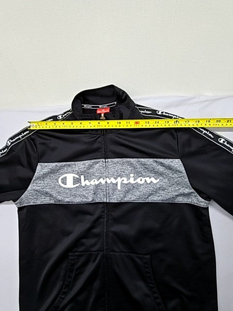 Champion Men's Black Track Jacket 2X-Large Big & Tall