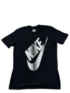 Nike Men's Black T-Shirt – Size M, Short Sleeve, Crew Neck – Ref 6309C