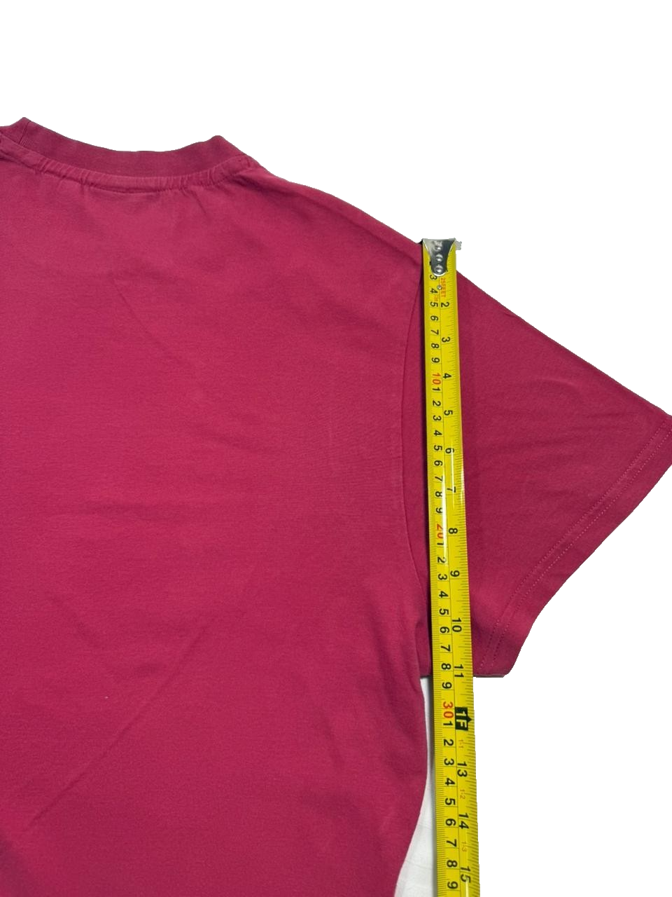 Superdry Men's Red Short Sleeve T-Shirt Embroidered Logo Size 3Xl
