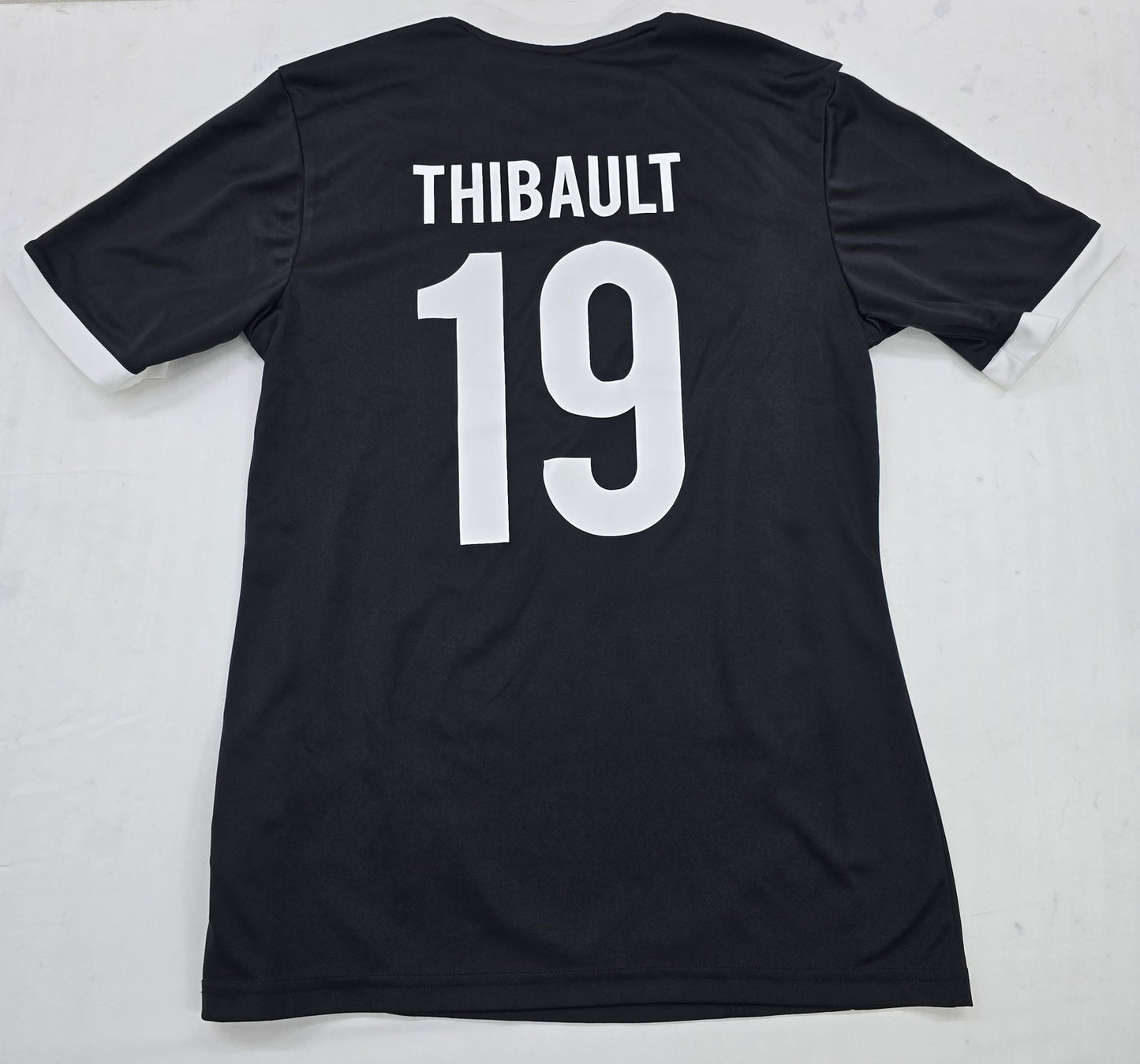 Adidas Men's Black Soccer Jersey Short Sleeve V-Neck Climalite S
