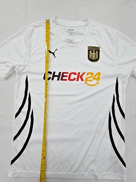 Puma Germany Soccer Jersey White M Men Short Sleeve 7682401