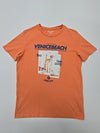Jack & Jones Men's Orange T-Shirt – Size M, &amp Jones &amp Jones, Regular Fit – Ref EE5FF