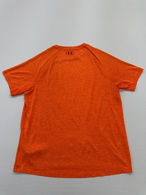 Under Armour Youth Orange T-Shirt – Size M, Short Sleeve
