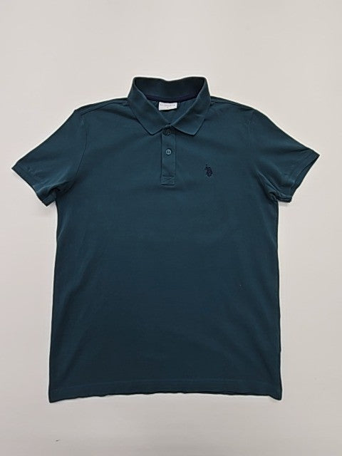 U.S. Polo Assn Men Blue Polo Shirt size S product image 1