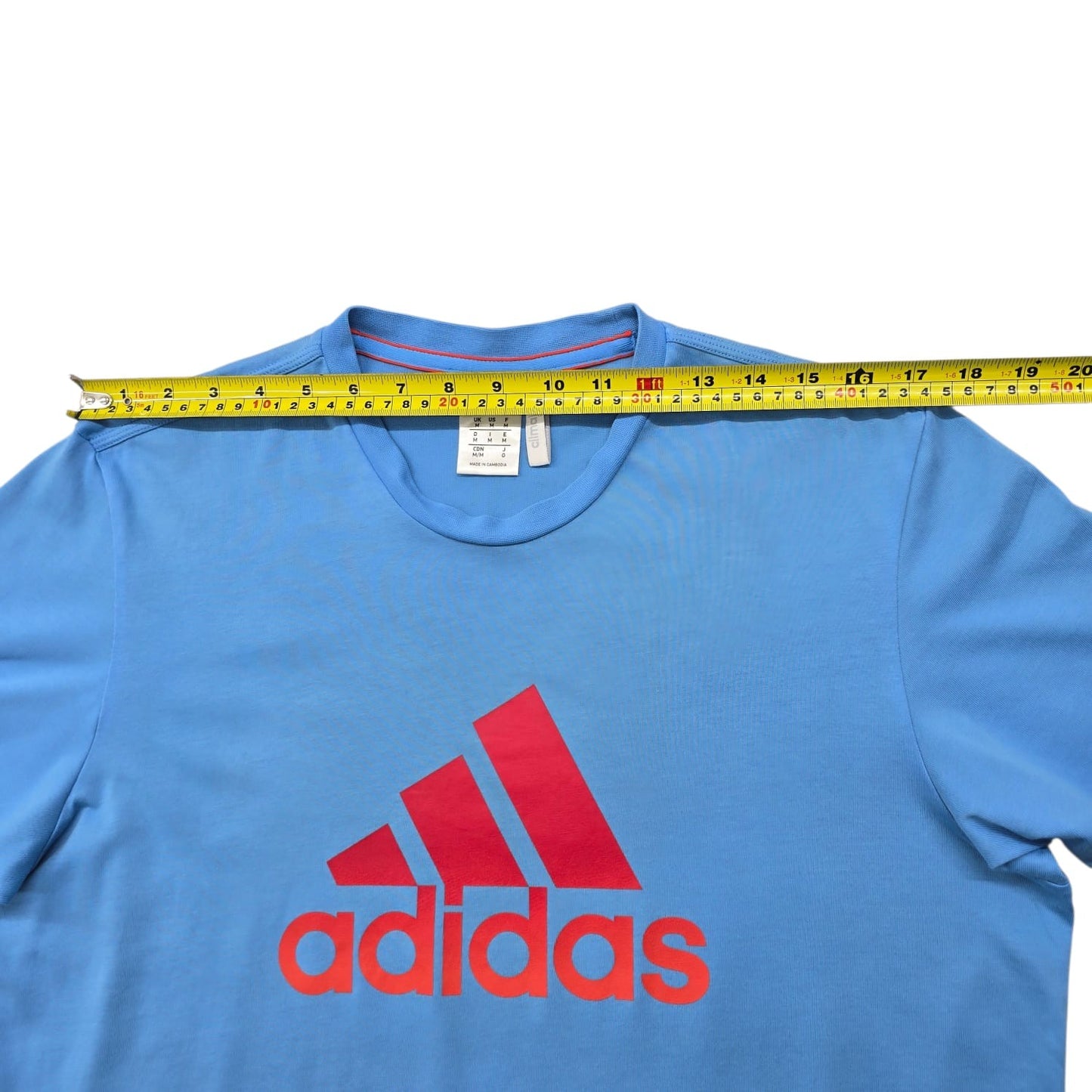 Adidas Women's Climacool Blue T-Shirt Size M