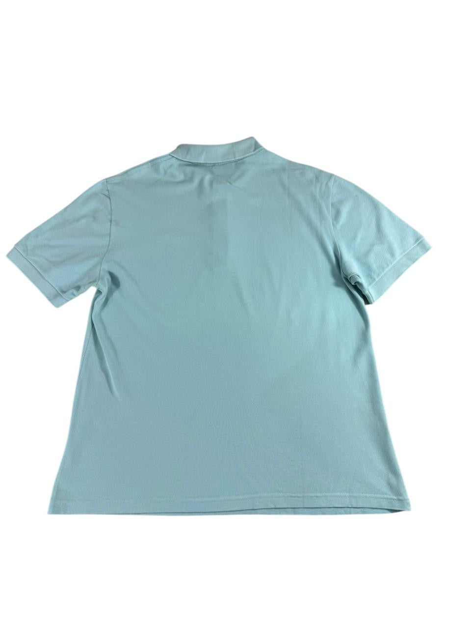 Lacoste Polo Men's Shirt Light Blue Size 6 Short Sleeve Classic Fit