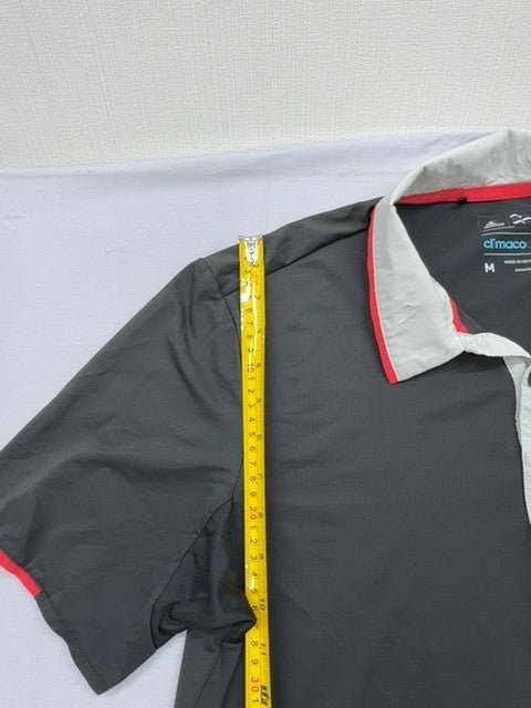 Adidas Men's Grey Climacool Golf Polo Shirt Size M