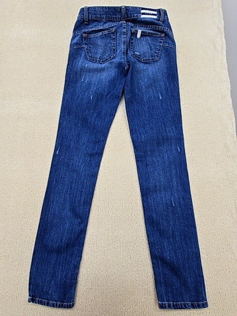 Liu Jo Women's Blue Distressed Denim Jeans Size 26