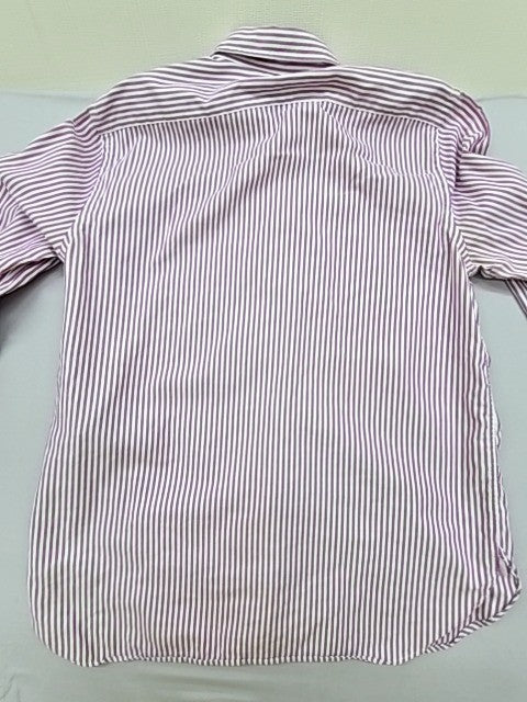 Polo Ralph Lauren Men's Purple Striped Button Down Shirt Size 12