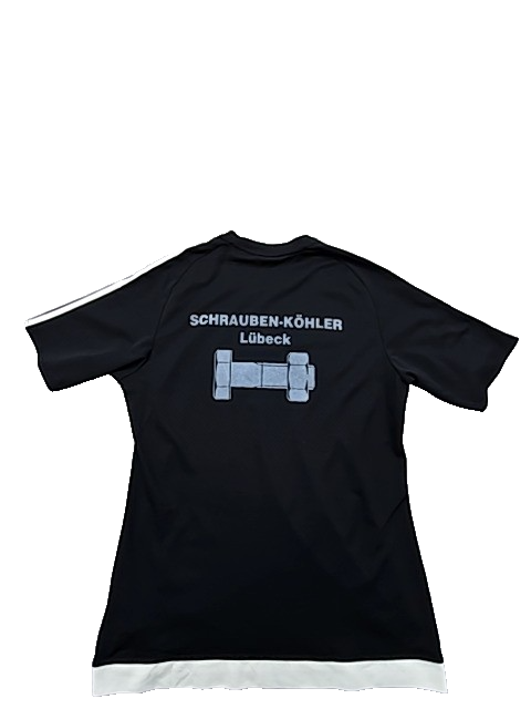 Adidas Men's Black Climalite M Sports T-Shirt Stripes