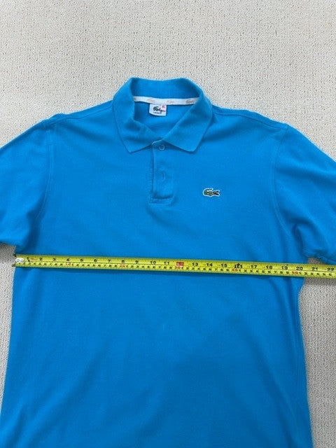 Lacoste Men's Blue L.12.12 Polo Shirt XL Cotton Piqué Classic Fit