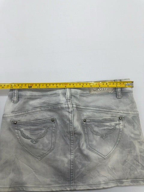 Anule Women Gray Skirt size M product image 6