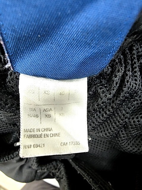 Reebok Black Track Pants Tapered Nylon Drawstring Unisex Adult