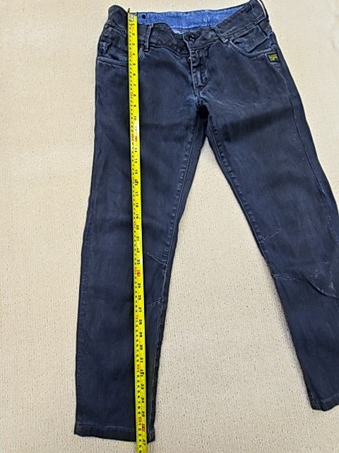 G-Star Raw Denim Jeans Men 31x34 Dark Blue Button Fly