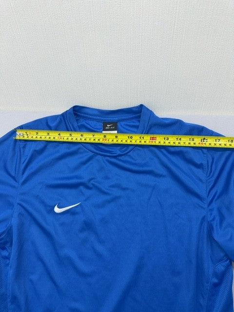Nike Men's L Blue Dri-FIT Short Sleeve Crew T-Shirt