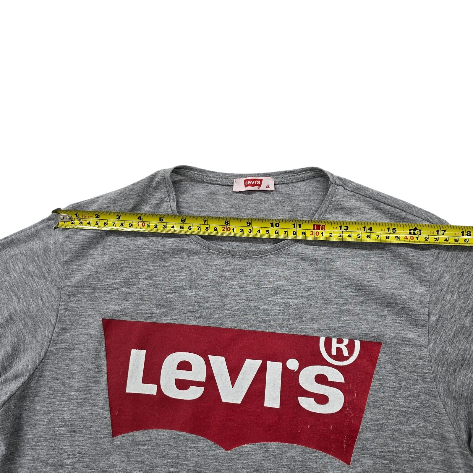 Levi's Men Gray T-Shirt size XL product image 5