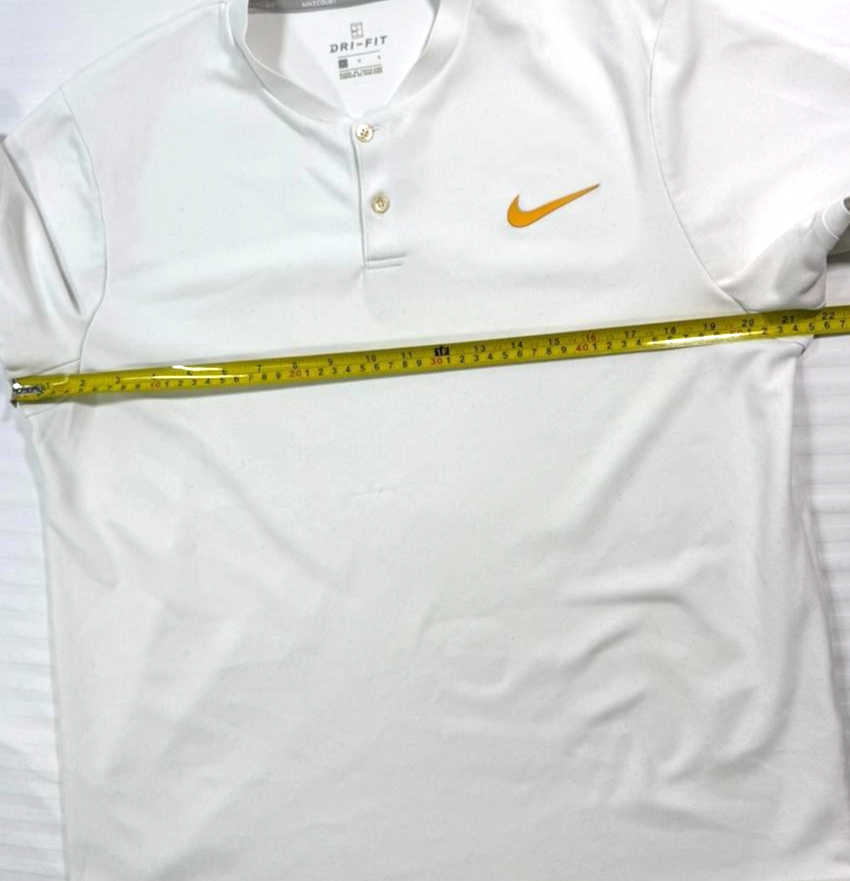 Nike Court Advantage Solid Polo Men White - Size L