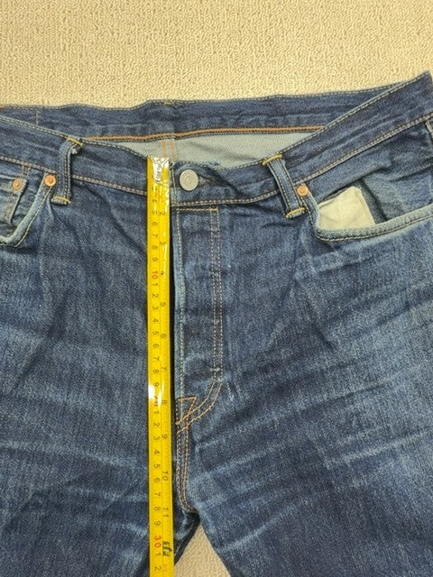 Levi's Men's 501 Original Fit Straight Leg Indigo Jeans XXL 36x30