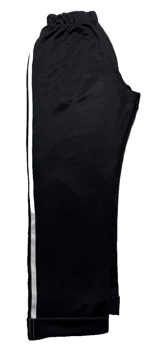 Adidas Black 3-Stripe Juniors Track Pants Joggers Youth Size M